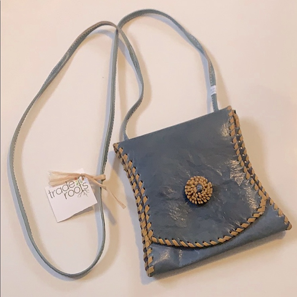Trade Roots Handmade Leather Crossbody Handbag